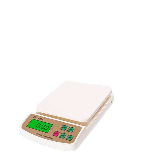 ATOM ALISTON K1 Series Digital Kitchen Weighing Scale 10 kg, Electronic Weight Machine with LCD Display for Baking, Cooking, Food & Diet, SF-400/A121. 6Months Warranty (Colour May Vary)