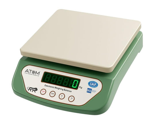 ATOM ALISTON K1 Series Digital Kitchen Weighing Scale 10 kg, Electronic Weight Machine with LCD Display for Baking, Cooking, Food & Diet, SF-400/A121. 6Months Warranty (Colour May Vary)