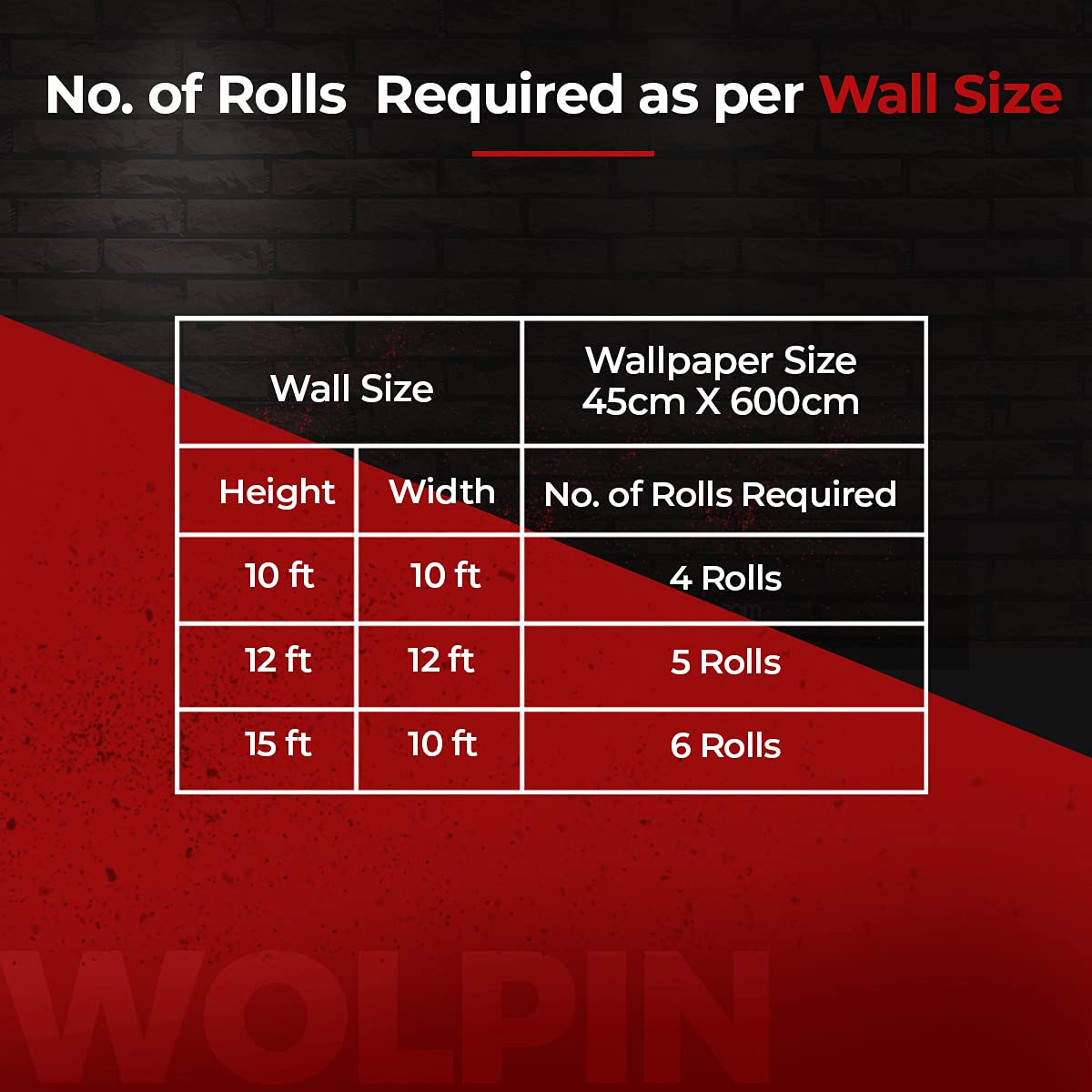 wolpin Wood Door Wallpaper 45 x 300 CM (Mahogany Brown) | DIY Self Adhesive Vinyl for Door Furniture Almirah Table Top Wardrobe | PVC Shelf Liner Contact Paper for Home Décor Kitchen Cupboard
