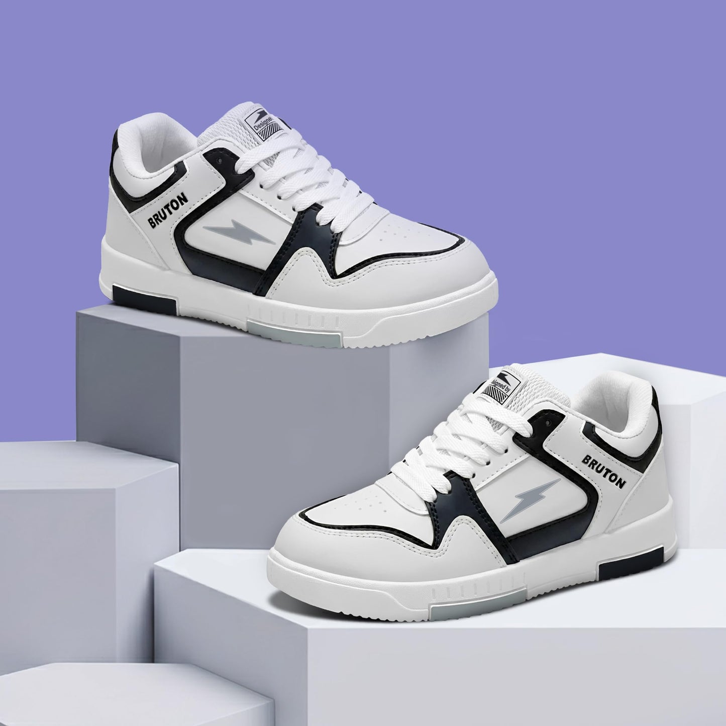 BRUTON 213- Pulse X | Stylish Sneakers | Comfortable | Casual Lace-Up Sneakers for Men