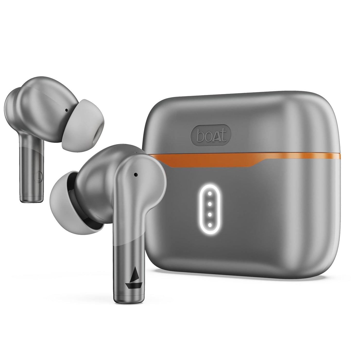 Boat Airdopes 141 Gen 2, 4 Mics ENx Tech, 48 Hrs Playback, Free Music Streaming, Fast Charge, Low Latency, IPX4, v5.4 Bluetooth Earbuds, TWS Ear Buds Wireless Earphones with mic (Active White)