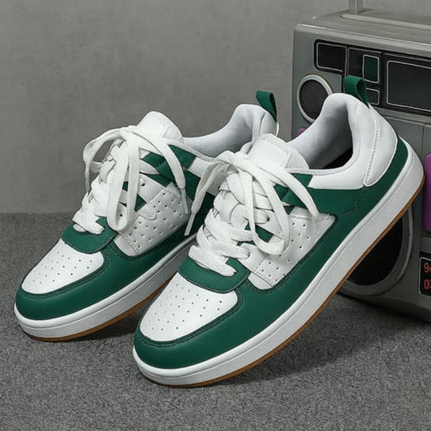 layasa Lightweight Comfortable Mid Top Sneaker Shoes for Men's