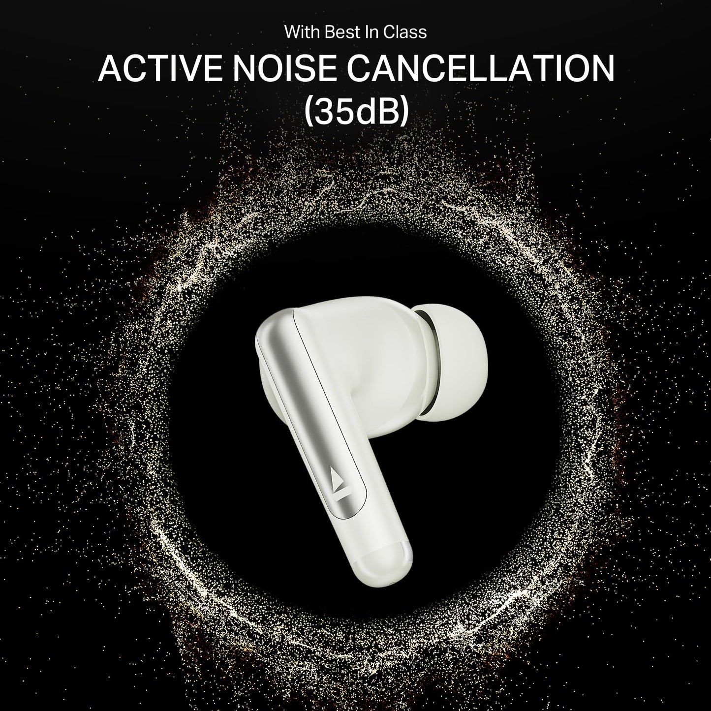 Boat Airdopes 141 Gen 2, 4 Mics ENx Tech, 48 Hrs Playback, Free Music Streaming, Fast Charge, Low Latency, IPX4, v5.4 Bluetooth Earbuds, TWS Ear Buds Wireless Earphones with mic (Active White)