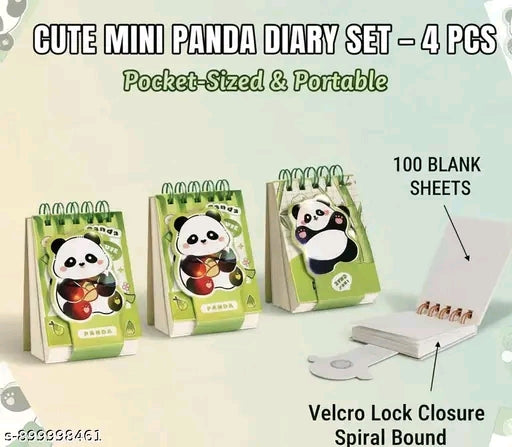 Cute Mini Blank White Diary