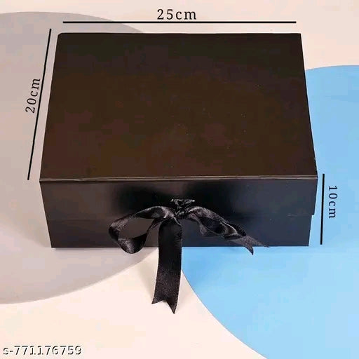 1 Piece Black Premium Collapsible Gift Box
